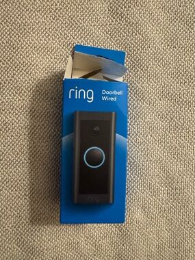 Ring Wired Doorbell Video (New)